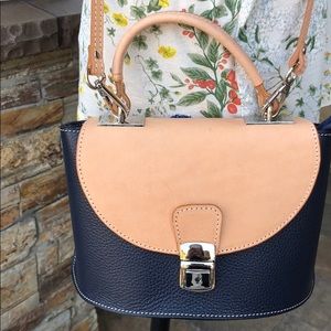 Italian Leather Cross Body